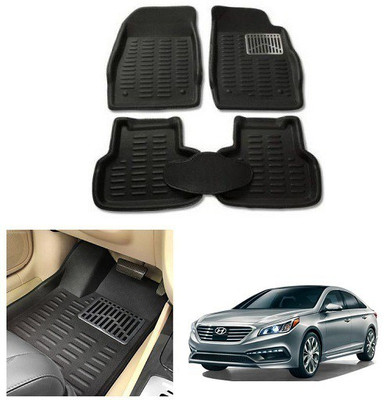 After cars Plastic 3D Mat For  Hyundai Sonata(Black)