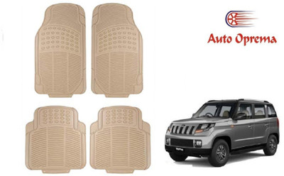 Auto Oprema Rubber Standard Mat For  Mahindra TUV-300(Beige)