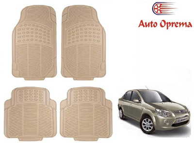 Auto Oprema Rubber Standard Mat For  Ford Fiesta Classic(Beige)
