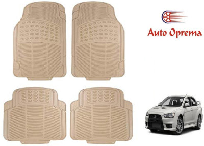 Auto Oprema Rubber Standard Mat For  Mitsubishi Lancer Evolution(Beige)