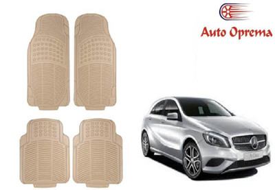 Auto Oprema Rubber Standard Mat For  Mercedes Benz A180(Beige)