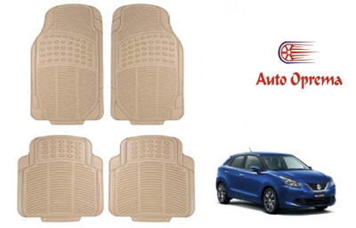 Auto Oprema Rubber Standard Mat For  Maruti Suzuki Baleno(Beige)