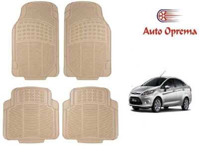 Auto Oprema Rubber Standard Mat For  Tata Indica V2(Beige)