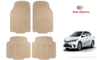 Auto Oprema Rubber Standard Mat For  Toyota Altis(Beige)