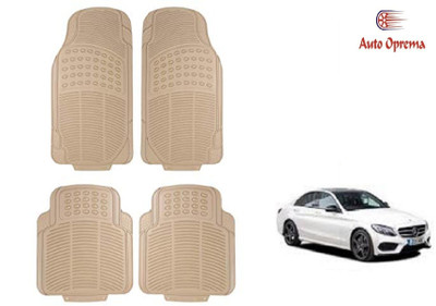 Auto Oprema Rubber Standard Mat For  Mercedes Benz C250(Beige)