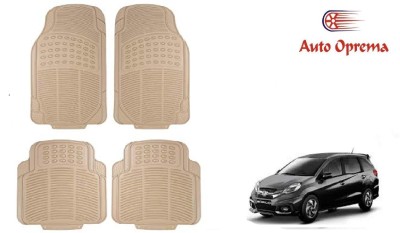 Auto Oprema Rubber Standard Mat For  Honda Mobilio(Beige)