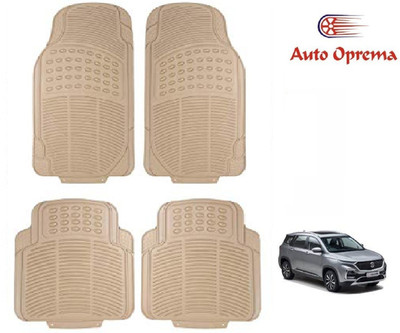 Auto Oprema Rubber Standard Mat For  MG Hector(Beige)