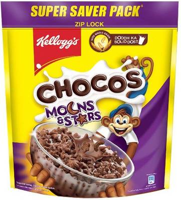 Kellogg's Chocos Moons and Stars 1.2 kg Pouch Pouch