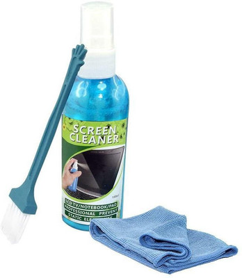Sadow Screen Cleaning Kit 3 in 1 (Cleaner Gel ,Cloth and Brush) For Electronic Devices for Laptops(Screen Cleaner Kit with Brush)