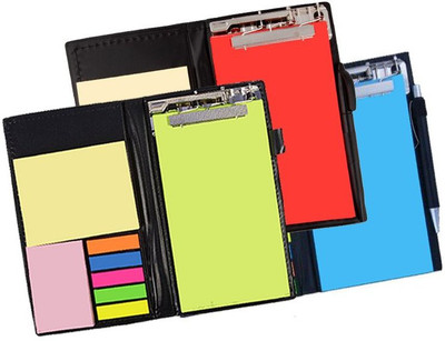 COI Memo Neon/Blue and Crimson Red Note Pad Organiser/Memo Notebook Holder for Office and Gifting Purpose (Set of 3) Pocket-size Memo Pad UNRULED 50 Pages(NEON, Blue, Red, Pack of 3)