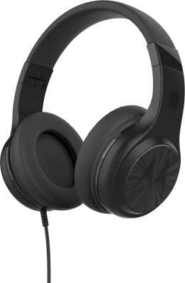 MOTOROLA Pulse 120 (SH060) Wired Headset(Black, On the Ear)