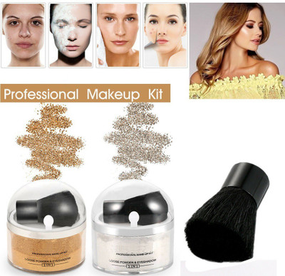 GABBU 2 Best Color Shimmer Finish  Highlighter(Silver, Gold)