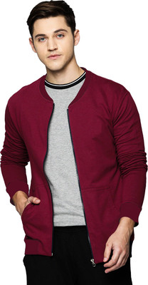 Leotude Full Sleeve Solid Men Jacket