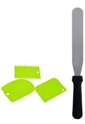 Jinal Cake Icing Spatula and Scrapper Set Kitchen Tool Set(Baking Tools, Spatula)