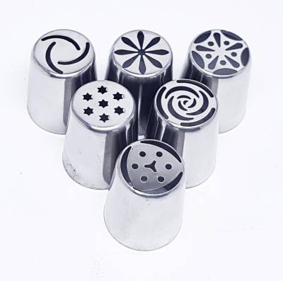 Random Design Russian Nozzle Russian Icing Piping Nozzles Set Of 12 Pcs