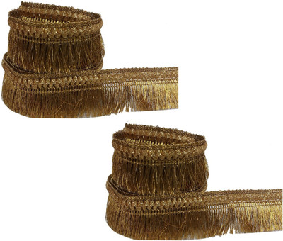Utkarsh CWG0121-008 Pack Of 2 (20 Mtr Roll and 3.1cm Width) Golden Kiran Gota Trim Laces and Borders Craft Material for Bridal Ethnic Wear Suits Sarees Falls Lehengas Dresses/apparel Designing Embellishment & Decoration Purpose Lace Reel(Pack of 2) Utkarsh CWG0121-008 Pack Of 2 (20 Mtr Roll and 3.1cm Width) Golden Kiran Gota Trim Laces and Borders Craft Material for Bridal Ethnic Wear Suits Sarees Falls Lehengas Dresses/apparel Designing Embellishment & Decoration Purpose Lace Reel(Pack of 2)
