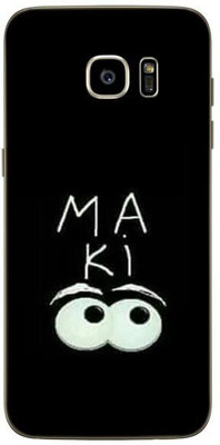 aadia Samsung Galaxy S7 Edge Mobile Skin(Black and white)