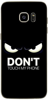 aadia Samsung Galaxy S7 Edge Mobile Skin(Black and white)