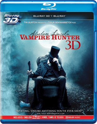 Abraham Lincoln: Vampire Hunter 3D(3D Blu-ray English)