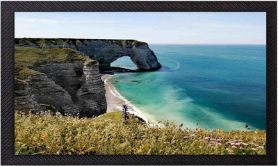 CRAFTSCORNER Digital Reprint 20 inch x 14 inch Painting(With Frame)