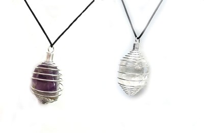 AIR9999 Quartz, Amethyst Crystal Pendant