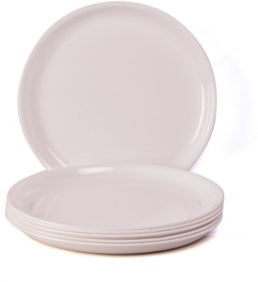 Incrizma 2111W Dinner Plate(Pack of 6, Microwave Safe)