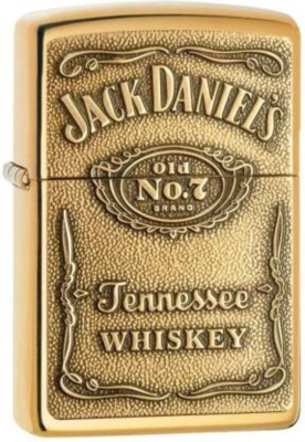 The Craft Store Jack Daniels Badge Pocket Lighter (Without Fuel - Empty Lighter) Jack Daniels Badge Pocket Lighter (Without Fuel - Empty Lighter) Pocket Lighter(Gold)