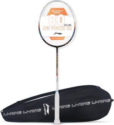 LI-NING AIR-FORCE 80 LITE Black Strung Badminton Racquet  (Pack of: 1, 80 g)