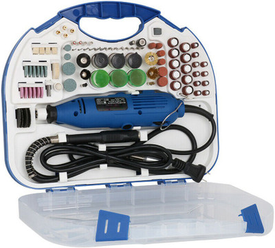 uptodateprouducts Mini Rotary Tool kit Mini Drill Grinder Grinding Set Polishing Carving Variable Speed Rotary Tool(3.2 mm)