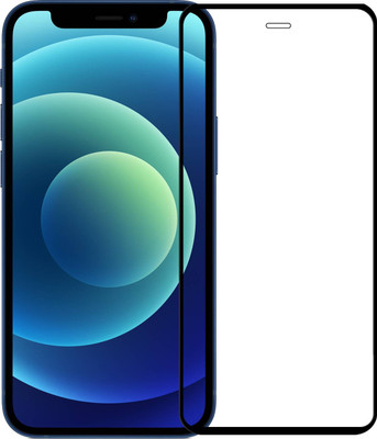 Karpine Edge To Edge Tempered Glass for Apple iPhone 12 Mini(Pack of 1)
