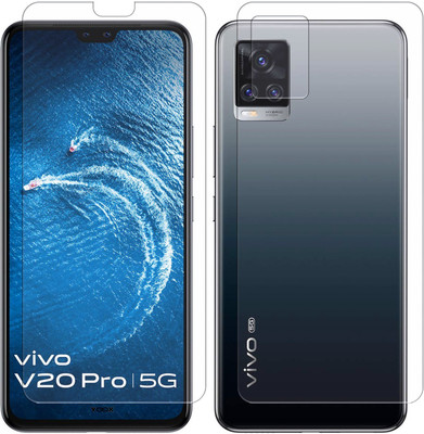 Yoox Front and Back Screen Guard for Vivo V20 Pro(Pack of 2)