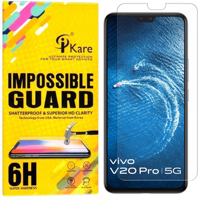 SecureSmarty Impossible Screen Guard for Vivo V20 Pro(Pack of 1)
