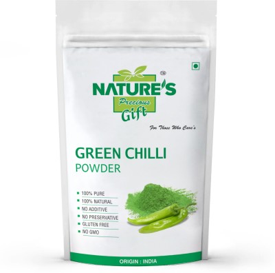 nature's gift Green Chilli Powder - 5 kg - Jumbo Super Saver Wholesale Pack(5 kg)