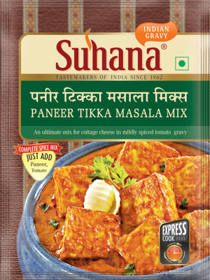SUHANA Paneer Tikka Spice Mix 50g Pouch - Pack of 8(8 x 50 g)