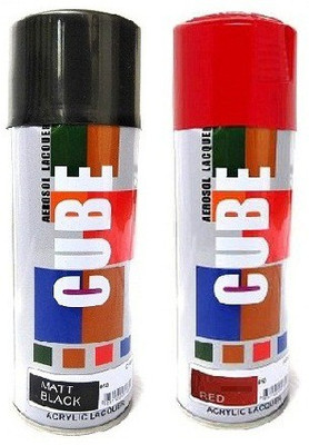 CUBE Multicolor Spray Paint 450 ml(Pack of 2)