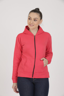 AG Fashions Full Sleeve Solid Women Sweatshirt