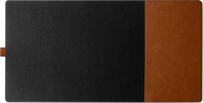 DailyObjects Rectangular Pack of 1 Table Placemat(Grey, Brown, PVC)