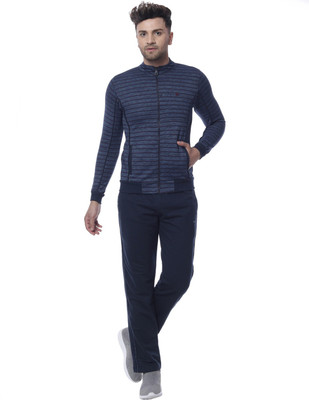PIERRE CARLO Striped Men Track Suit