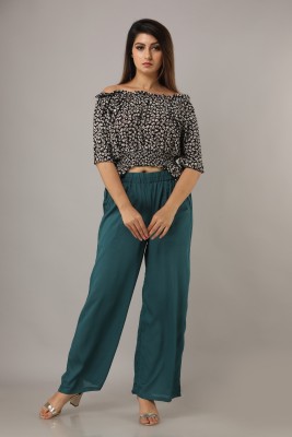 NeshamaKurti Regular Fit Women Blue Trousers