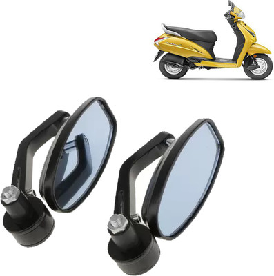 DvineAutoFashionZ Manual Rear View Mirror For Honda Universal For Bike(Right, Left)