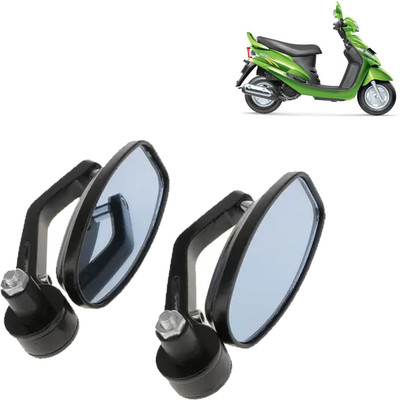 DvineAutoFashionZ Manual Rear View Mirror For Mahindra Rodeo RZ(Right, Left)