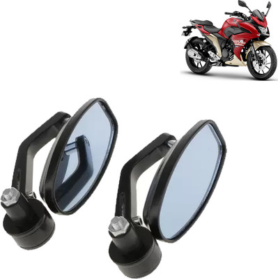 DvineAutoFashionZ Manual Rear View Mirror For Yamaha Universal For Bike(Right, Left)