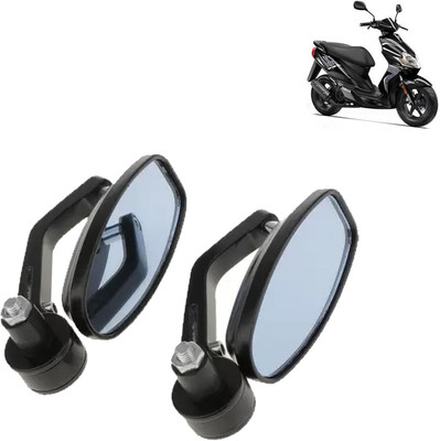 DvineAutoFashionZ Manual Rear View Mirror For Yamaha Universal For Bike(Right, Left)