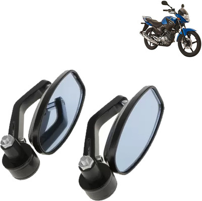 DvineAutoFashionZ Manual Rear View Mirror For Yamaha Universal For Bike(Right, Left)