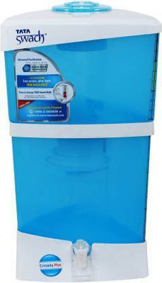Tata Swach Crislla+ 9 L Gravity Based Water Purifier (Blue, White)