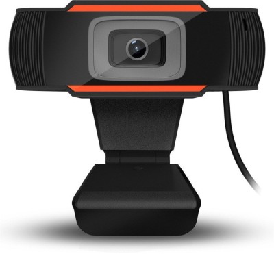 ATARC WEBCAM FOR ONLINE CLASSES & CONFERENCE WITH MICROPHONE  Webcam(Black)