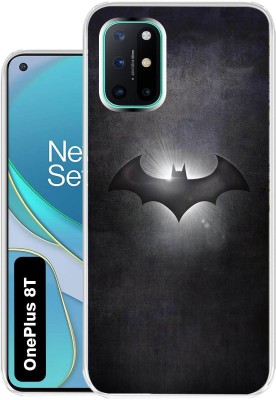 Case Club Back Cover for OnePlus 8T(Black, Grip Case, Silicon, Pack of: 1)