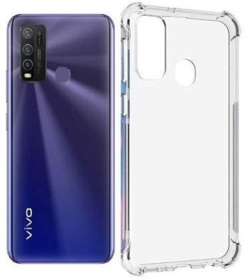 KITE DIGITAL Back Cover for VIVO Y20(Transparent, Shock Proof, Silicon, Pack of: 1)