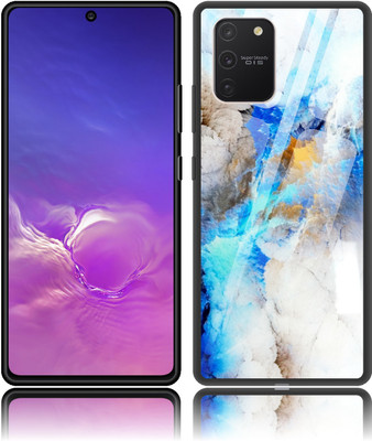 CASE CREATION Back Cover for Samsung S10 Lite Volcano Natural Cloud Glass Case Cover(Multicolor, Grip Case, Pack of: 1)