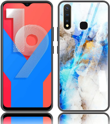 CASE CREATION Back Cover for Vivo Y17 Lapstone Beach Lover Glass Case Cover(Multicolor, Waterproof, Pack of: 1)